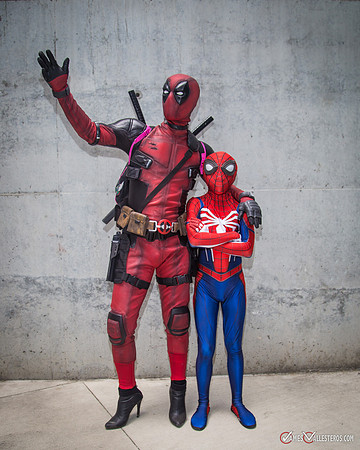 spideyluc & minibobafett - Fanime 2018 - jamesvallesteros.com