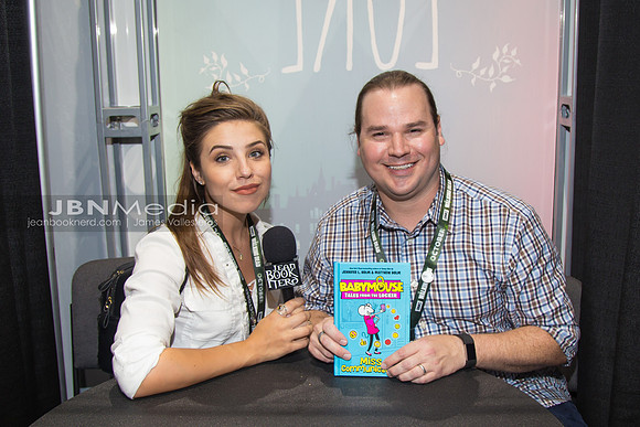 SDCC 2018 - JBN Media - Matthew Holm - Babymouse