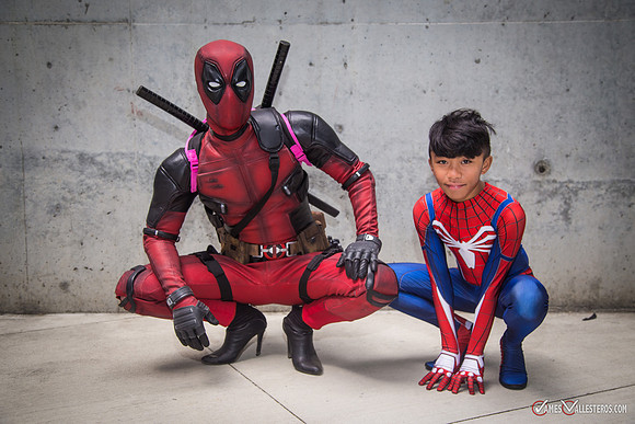 spideyluc & minibobafett - Fanime 2018 - jamesvallesteros.com