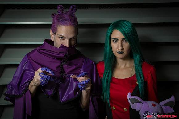 Haunter (@hollow.rob) and Sabrina (@nessa_queen_alien)