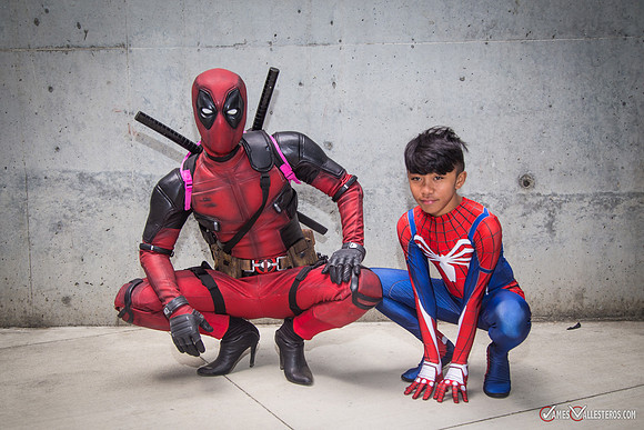 spideyluc & minibobafett - Fanime 2018 - jamesvallesteros.com