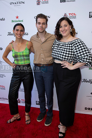 HollyShorts 2022 | JeanBookNerd.com - Emma Pasarow, Russell Goldman, Allison Tolman