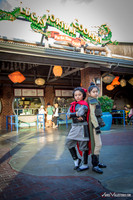 Shang & Ping at Disneyland (Disney's Mulan)